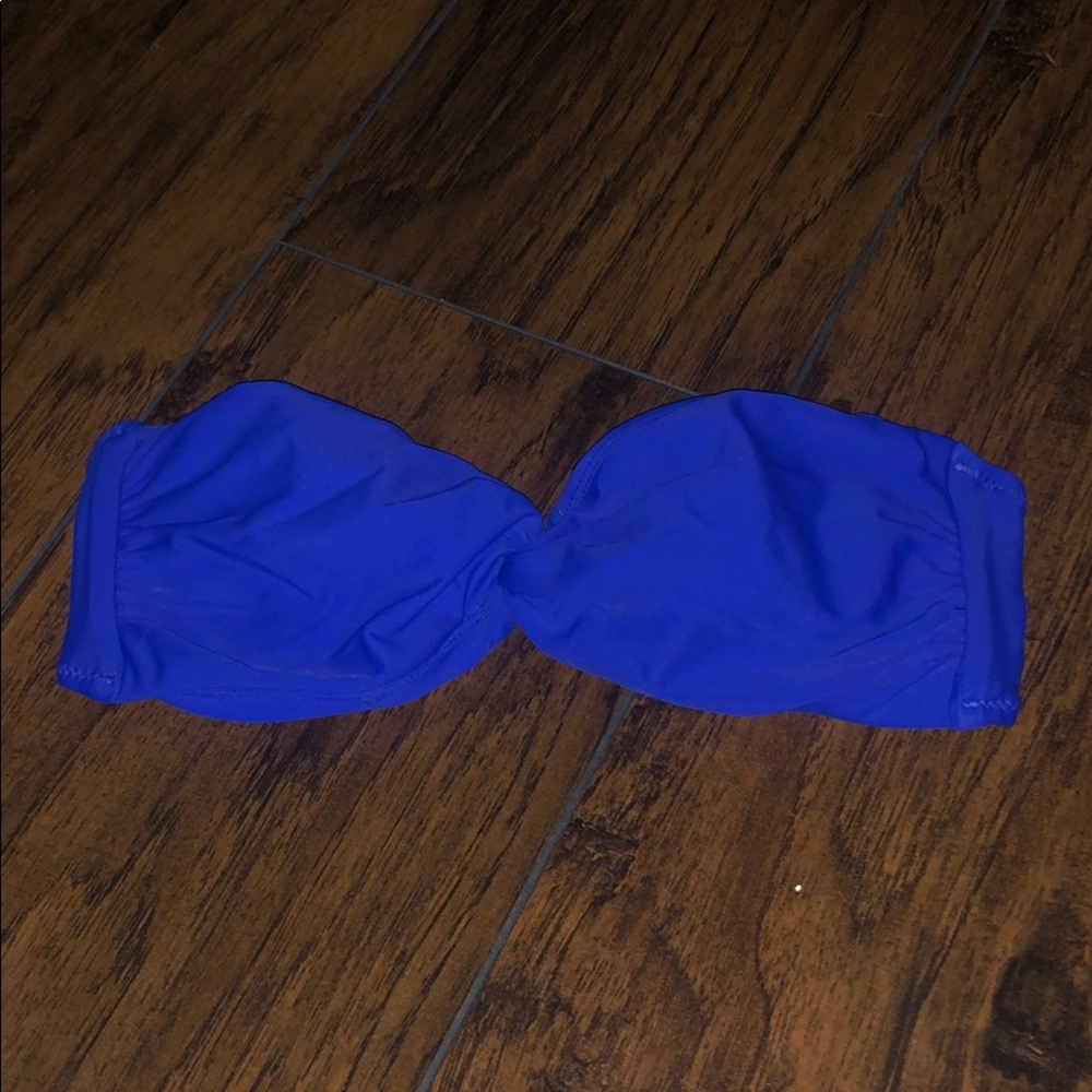 Blue Bikini Top